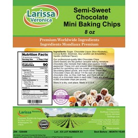 Semi-Sweet Chocolate Mini Baking Chips (8 oz, ZIN: 526489)