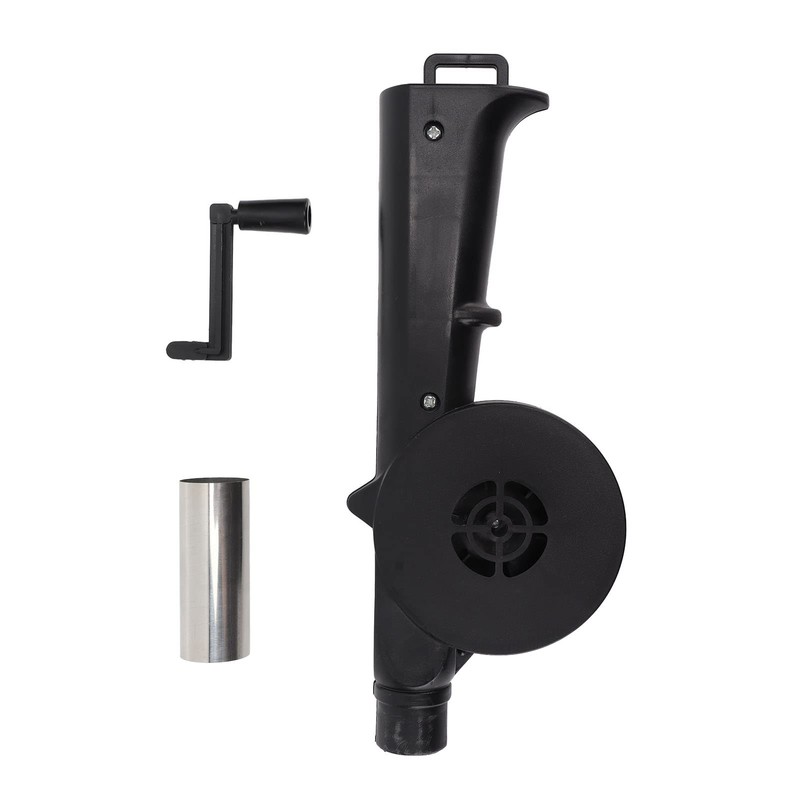 Manual Mini Hand Crank Fire Blower for BBQ, Portable Air