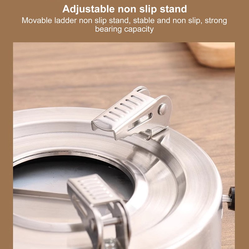 Alcohol Stove Windproof Portable Adjustable Stand Compact Solid Alcohol Stove