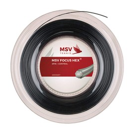 MSV Focus Hex String Reel - Black, 1.27mm