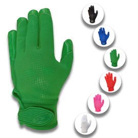 SFIA Football Receiver Gloves One Color - PRO Skull Stealth Grip Silicone Palms Adult Men Youth Sticky Boost Sports Game Battle