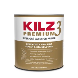 Masterchem Industries KILZ 3 Premium Primer, Interior/Exterior, 1 Quart
