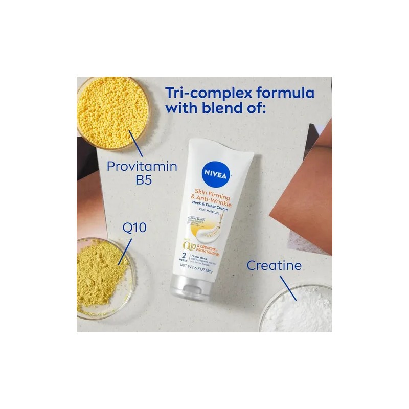 Nivea Crema Reafirmante Y Antiarrugas Para El Cuello Y El