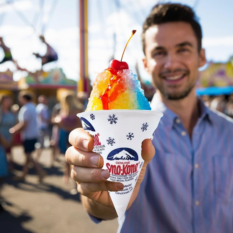 Conscious Seasonings Assorted Snow Syrup - 5 Flavors | Blue