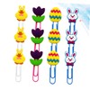 12pcs Clips for Paper Adorable Binder Clips Paper Clips Cute