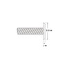 POSH FAITH 930516-K2 Motorcycle Goods Torx Slim Head Bolt (Stainless
