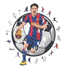 Iconic Puzzles GAVIS Wooden Puzzle Gavi Wooden Puzzle, Colourful, S, 150 Pieces