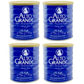 Alto Grande Super Premium Coffee Ground 8.8 Ounces - 4 cans