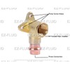 EZ-Fluid (5pc) 1/2" Copper FIP x Propress Drop Ear 90