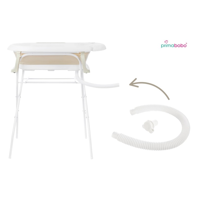 PRIMABOBO Drain hose for folding bathtubs, universal drain for baby