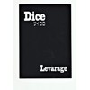 Levarage 0034 6 Pieces Dice with Storage Case 12mm Square