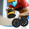 5 Inch 8 Hole Backing Pad,2 Pcs Black Orbital Sander