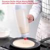 lbxtswpl Pancake Batter Dispenser, 2PCS Hand Batter Dispenser, Batter Mixer