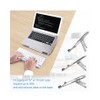 Loenwie Laptop Stand, 3 Gear Adjustable Collapsible Computer Stand Portable