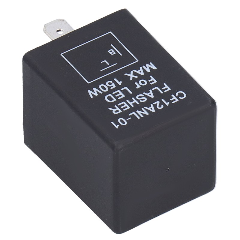 2Pcs LED Flasher 2‑Pin Electronic Relay Normally Open Car Turn