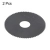 HARFINGTON 2pcs Circular Saw Blades 63mm x 16mm x 0.5mm
