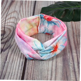 Baluue 4pcs Elastic Bohemian Printing Headbands for Women Knot Hairbands for Yoga Running Sports Comfortable Sweat Absorbing Wraps Random Styles