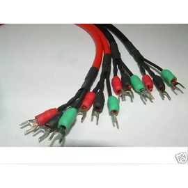 Unbranded 4 x 12' Adaptor cables Lugs to XLR for UREI LA2A LA3A 1176