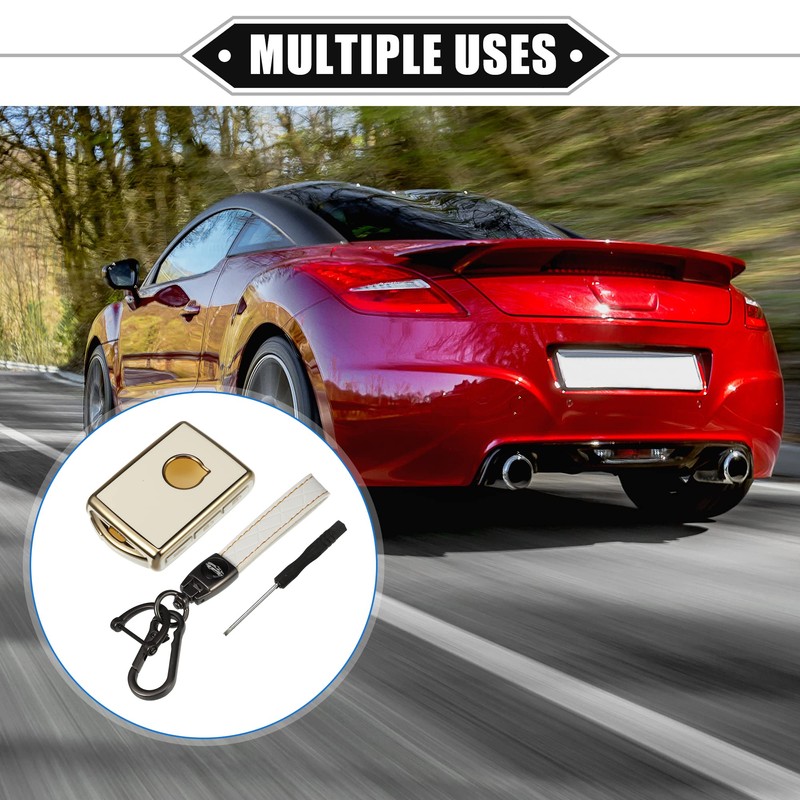 X AUTOHAUX Car Smart Key Fob Case Kit for Volvo