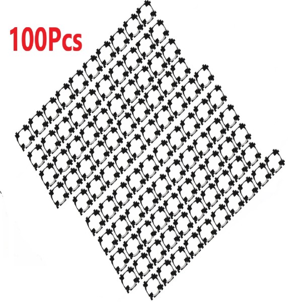 Unbranded 100Pcs/Set 18650 Cylindrical Battery Holder Lithium Batteries Bracket Support//