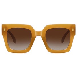 STORYCOAST Chunky Oversized Square Sunglasses for Women UV400 - Vintage Retro Luxury Designer Shades|Big Sunglasses for Outdoor & Fashion (S2151)