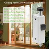 Gliding Patio Door Auxiliary Foot Lock Compatible with Andersen OEM