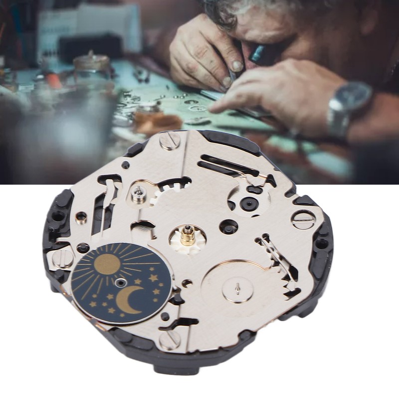 Professional VX3H Alloy Watch Movement Precise Watch Quartz Movement Replacement