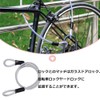Jeffergarden Cable Bicycle Lock, Wire Rope for Lock, Anti-theft, Easy