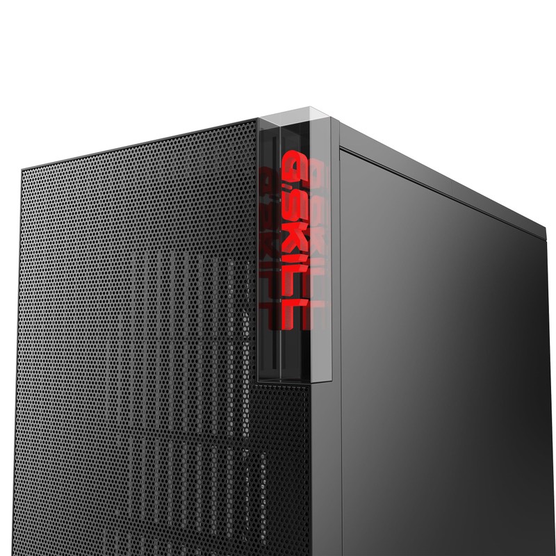 G.SKILL MD1 Mid-Tower ATX Case with Tempered Glass Side Panel,