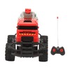 1:43 RC Fire Truck Toy Ladder Full Functional Lighting Plastic