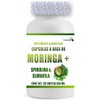MORINGA + ESPIRULINA Y CLOROFILA 120 capsulas de 500 mg