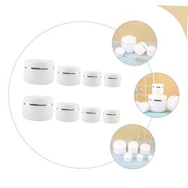 FOMIYES 8 Piezas Caja De Crema Botella De Crema Dispensador Contenedor Contenedor De Viaje Loción De Viaje Bote De Crema Con Tapa De Rosca Frascos De Tamaño De Viaje Botella De Muestra