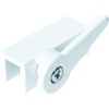 Defender Security U 9825 Sliding Window Lock, 3/16 in. Max., Extruded Aluminum Housing, White, Cam Action