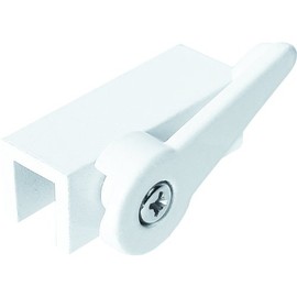 Defender Security U 9825 Sliding Window Lock, 3/16 in. Max., Extruded Aluminum Housing, White, Cam Action