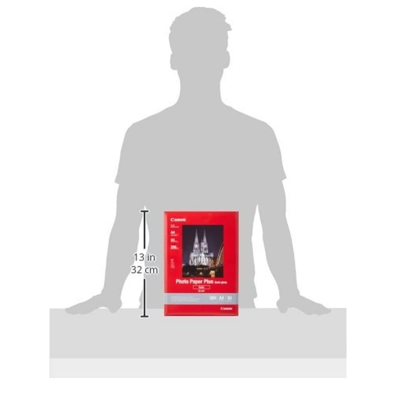 Canon Photo Paper Plus (SG-201, A4, 20 Sheets), 1