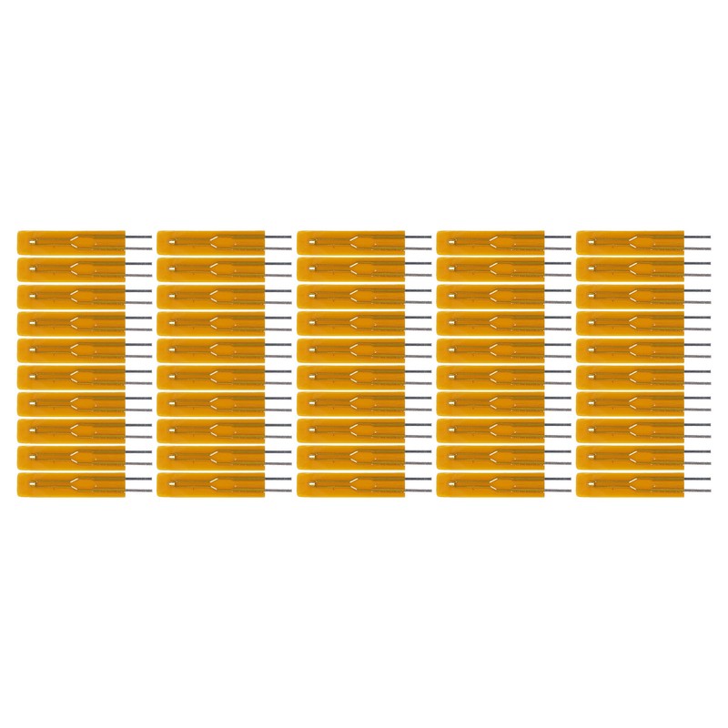 50PCS Thin Film Thermistor MF55 B3950 Insulated Thermal Resistor for