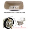 One-Piece Toilet 3" Flush Valve Assembly Compatible with Eljer Canterbury