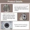 W11517331 W11117415 4-Pack Range Surface Burner Knob/Oven Knobs Compatible with