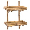 Bamboo Bamboo54 Double Wall Shelf