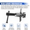 UHANBUT Car Brake Caliper Piston Rewind Tool, Disc Braked Caliper