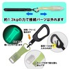 Mono House Safety Whistle & Carabiner (Glow in the Dark