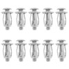 eMagTech 50PCS Jack Nuts Petal Nuts Expansion Nut Thin Fixings