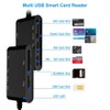 Aswalling USB C USB 3.0 Multi Card Reader 6 in