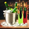 Beer Bottle Insulator Sleeve Different Color. Zip-up Bottle Jackets. Keeps