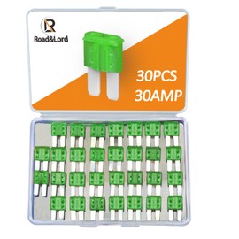 30PCS Micro 2 Blade Fuse ATR/APT Micro2 Fuse ATR/APT Blade Fuse Kit for Car Boat Truck SUV Automotive Replacement Fuses (10A) (30A)