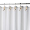 ZILucky 12Pcs Mermaid Decorative Shower Curtain Hooks Stainless Steel Rings