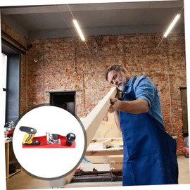Operitacx Woodworking Shave Tool Ergonomic Hand Planer for Woodworking Durable Lightweight Carpenter Plane for DIY Projects Trimming Random Color Random Color