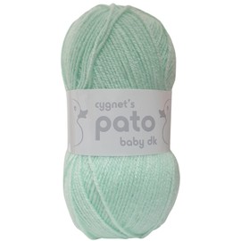 Cygnet Baby Pato DK Knitting Yarn/Wool - 100g Double Knit Ball - 13 Shades (Mint - 790)