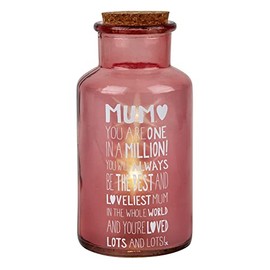Message of Love Light Up Jar New Mum | Birthday Unisex | Home Décor | 2 x AA
