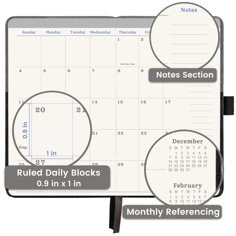 2026 Pocket Calendar - 2026 Pocket Planner from January 2026
